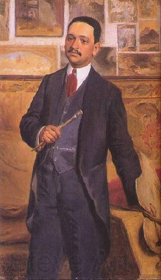 Rodolfo Amoedo Portrait of Joao Timoteo da Costa Germany oil painting art